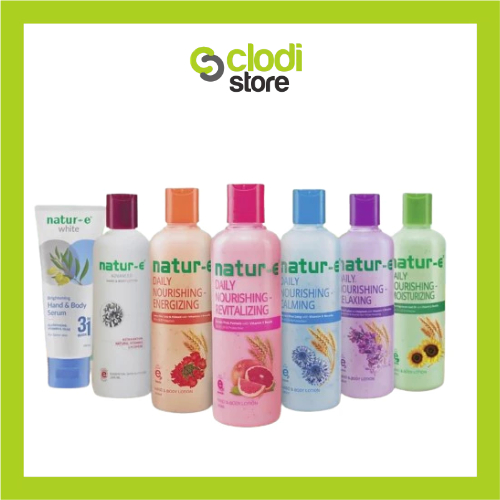 Natur-E Hand & Body Lotion Advanced Revitalizing Moisturizing Hand Body Lotion Natur E