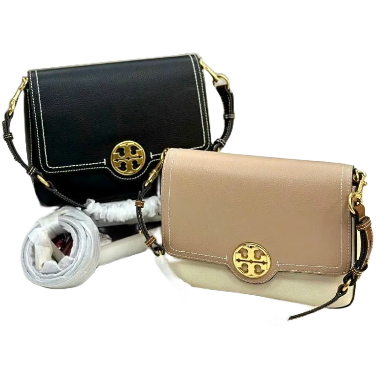 Tas Tory Burch Slingbag Felix Vintage Large Hitam Black Original Selempang Slempang Crossbody Sling 
