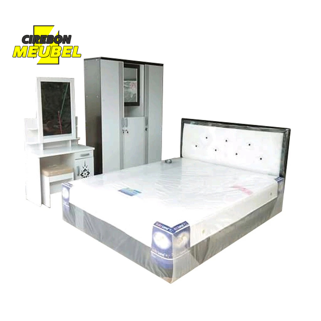 Paket Lamaran Seserahan Murah Multibed Lemari 3P Meja Rias  CIREBON MEUBEL