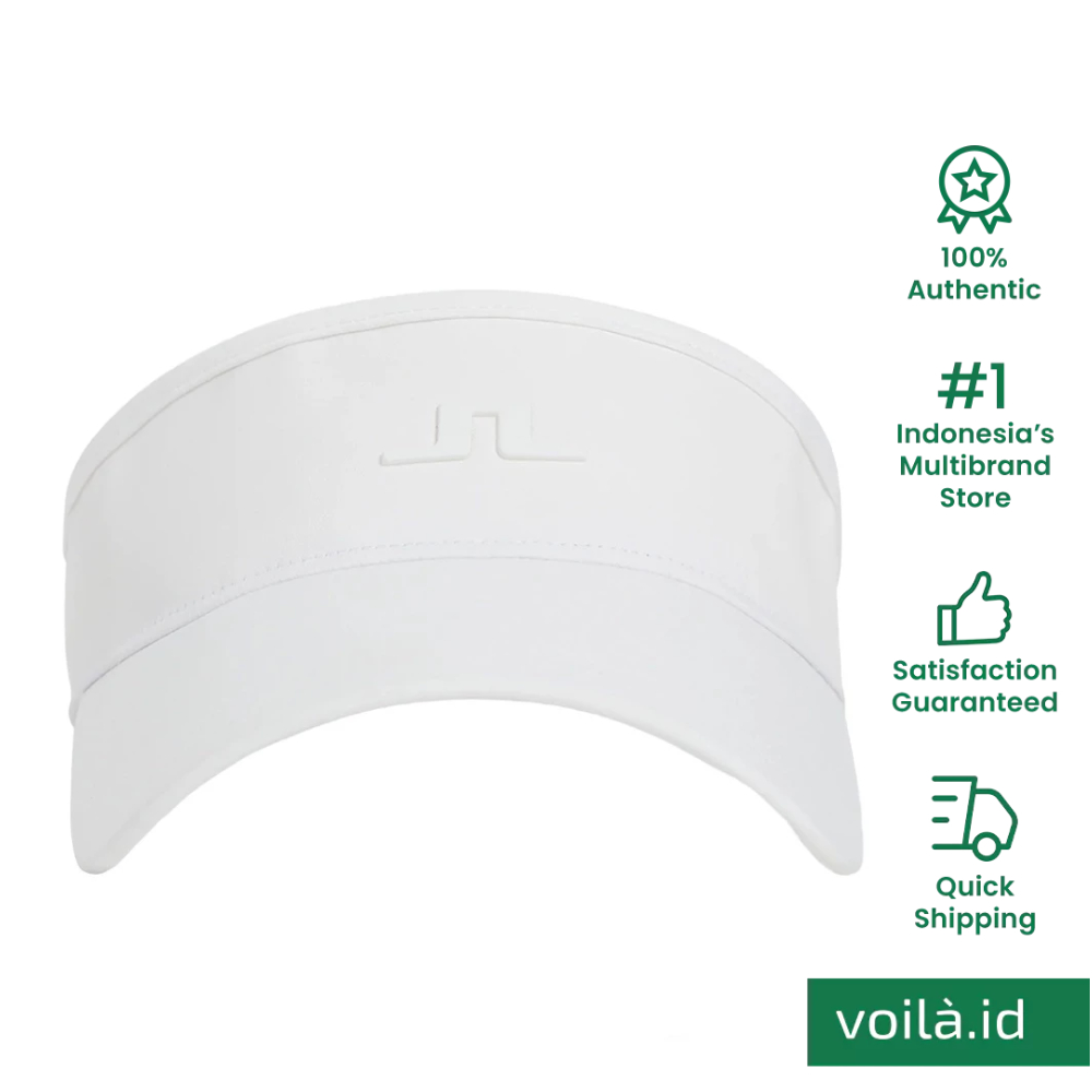 Yaden Visor 3D Logo Rubber White