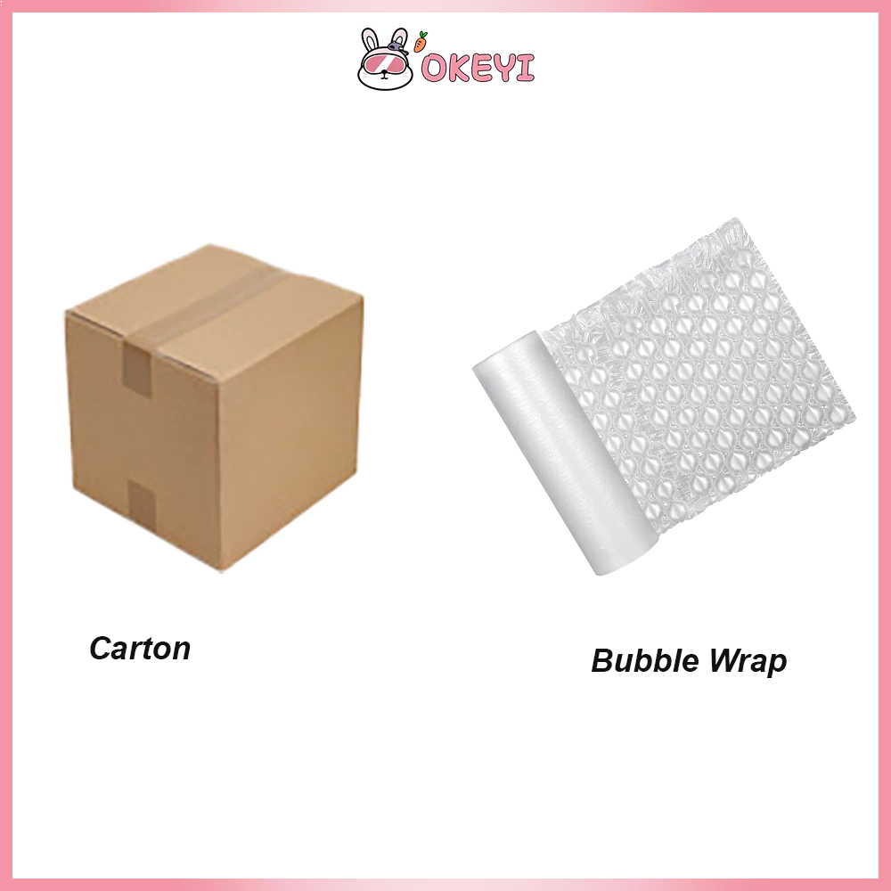 

OKEYI Karton Kardus Carton Box Dan Bubble Wrap Tambahan Packing