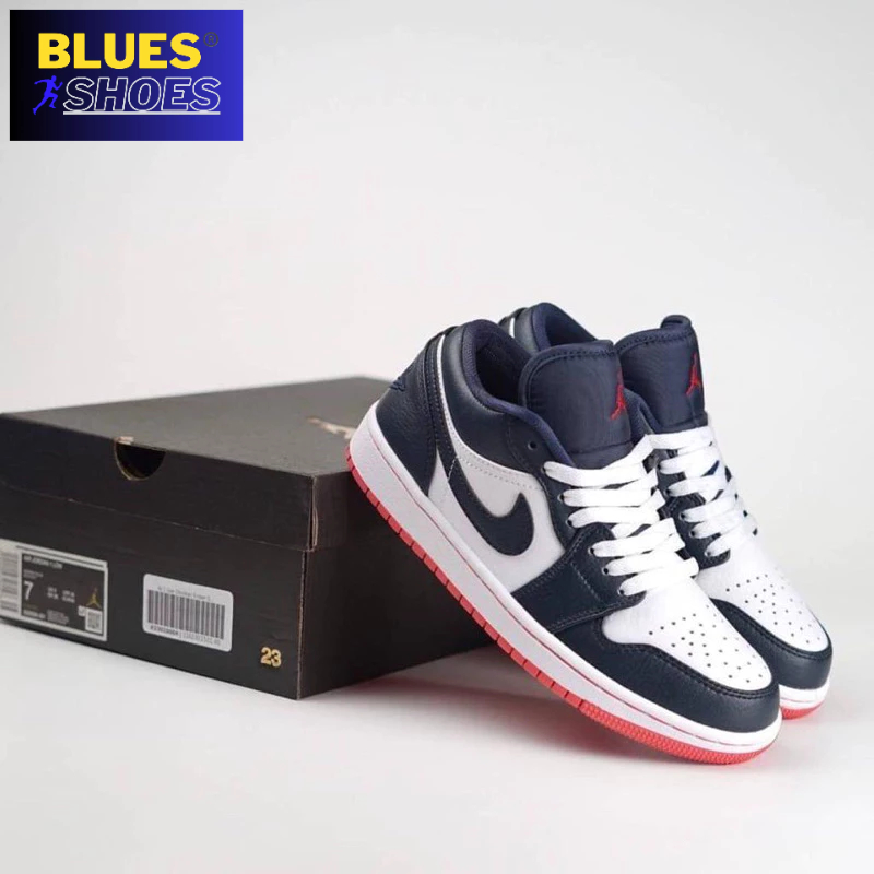 Sneaker Nike Air Jordan 1 Low Obsidian Ember Glow
