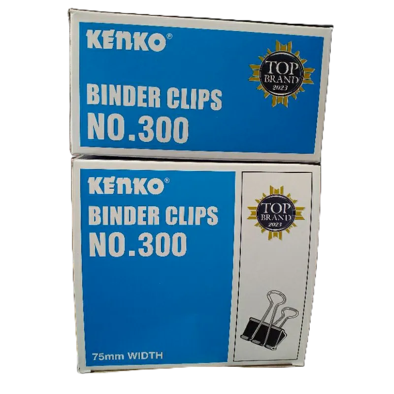 

Binder Clip Hitam No.300 Kenko/ Binder clip / Penjepit kertas