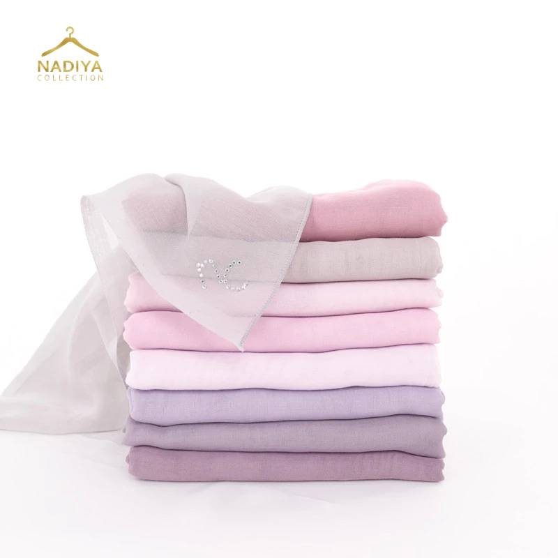 Ayu Lestari Scarf - Donna Kaia Scarf Paris Japan Square Premium by Nadiya