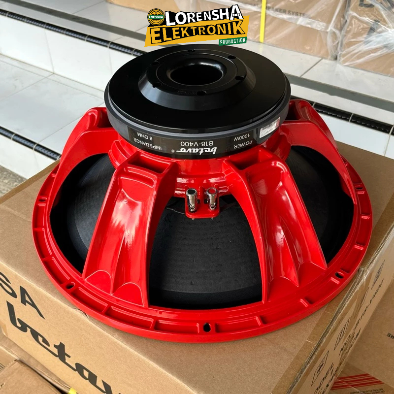 Speaker Komponen Betavo B18 V400 / B 18 V 400 / B18V400 - 18 inch