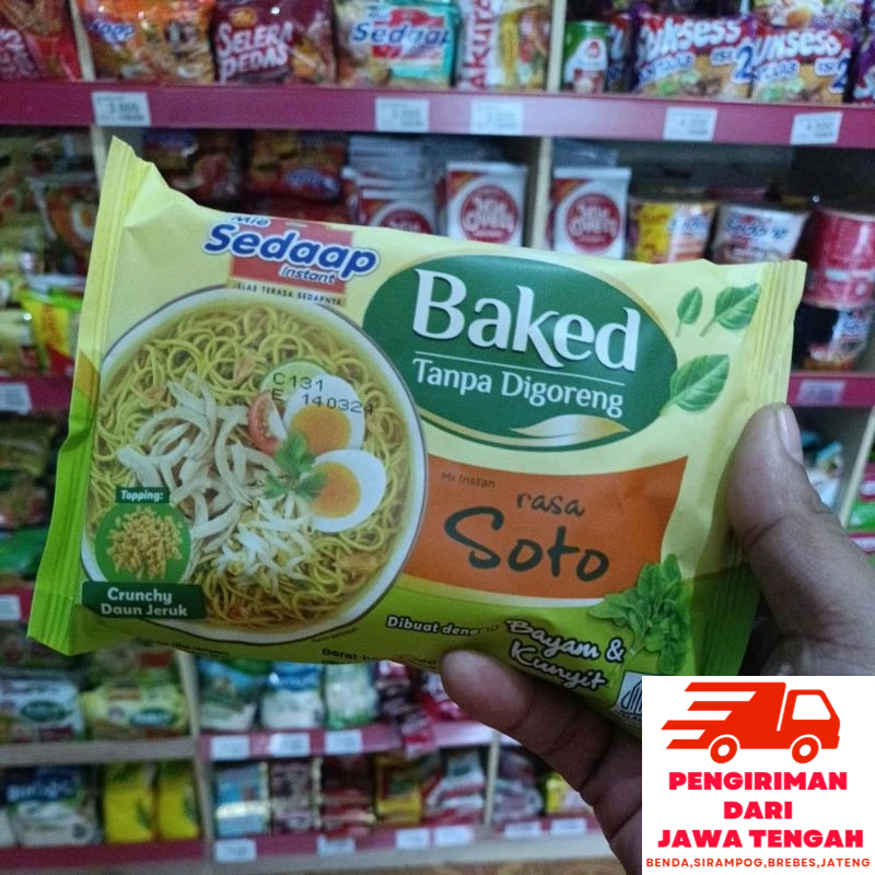 

Mie Sedap baked new