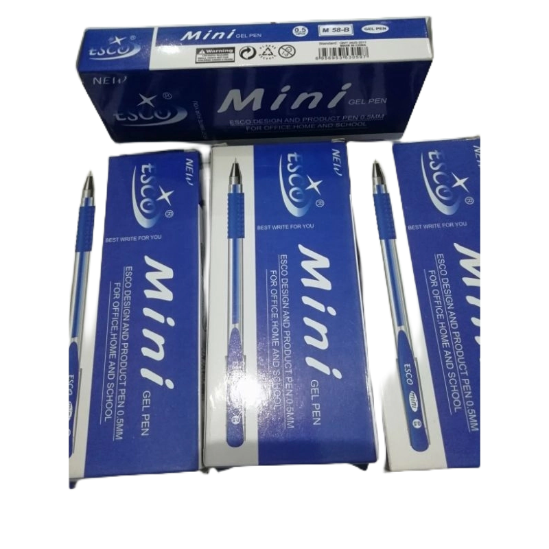 

bolpen esco biru 0. 5