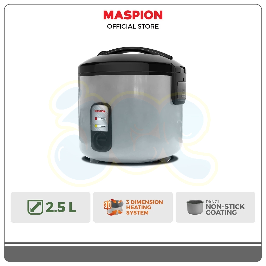 Jagemart - Maspion Rice Cooker Magic Com 2,5 Liter EX 2581