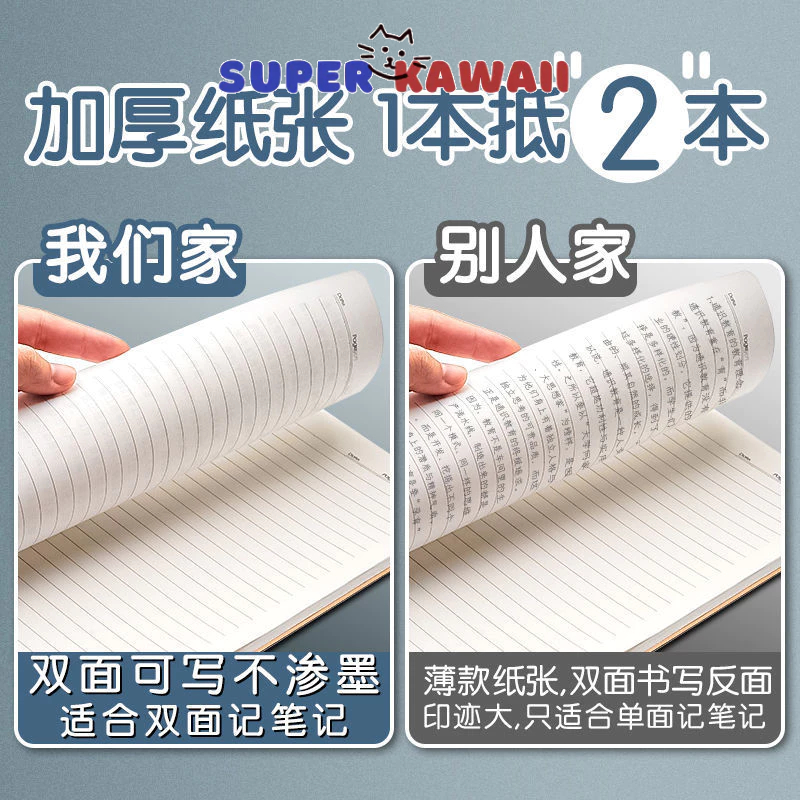 

[Whispers] SuperKawaii -[SK157] Buku tulis A5 B5 spiral /notebook / buku catatan / notepad /buku