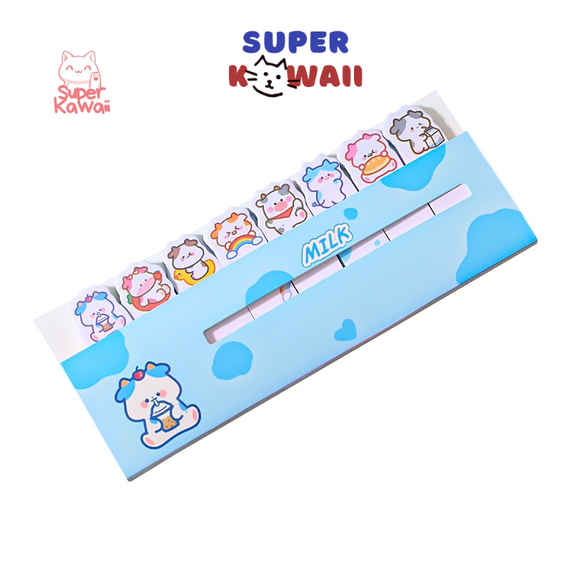 

Super Kawaii - [SK42] Sticky notes / memo / stick marker / index / pembatas buku karakter animal kartun