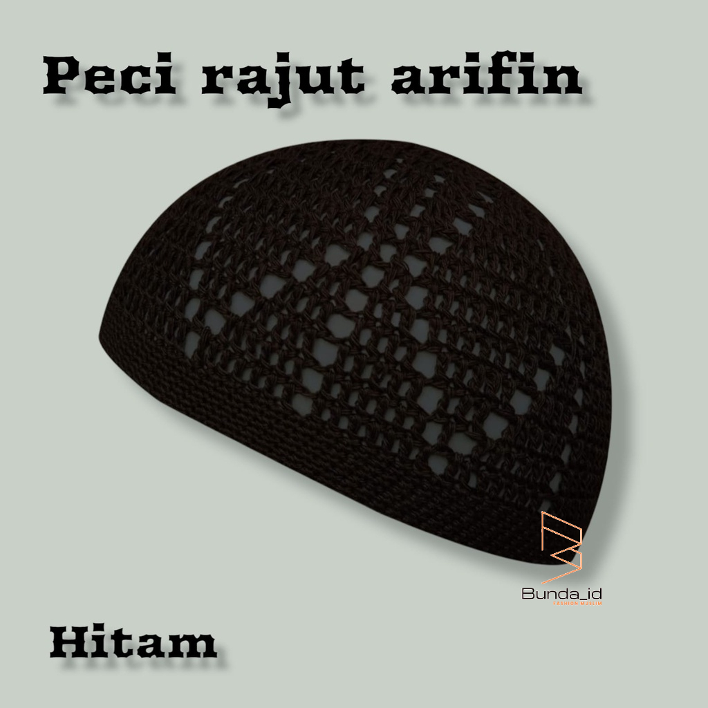 peci rajut arifin - Peci Yaman - Rajut Yaman Motif - Peci Kekinian