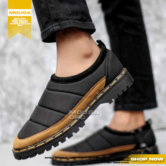 Sepatu Loafers Casual Slop Docmart Pria
