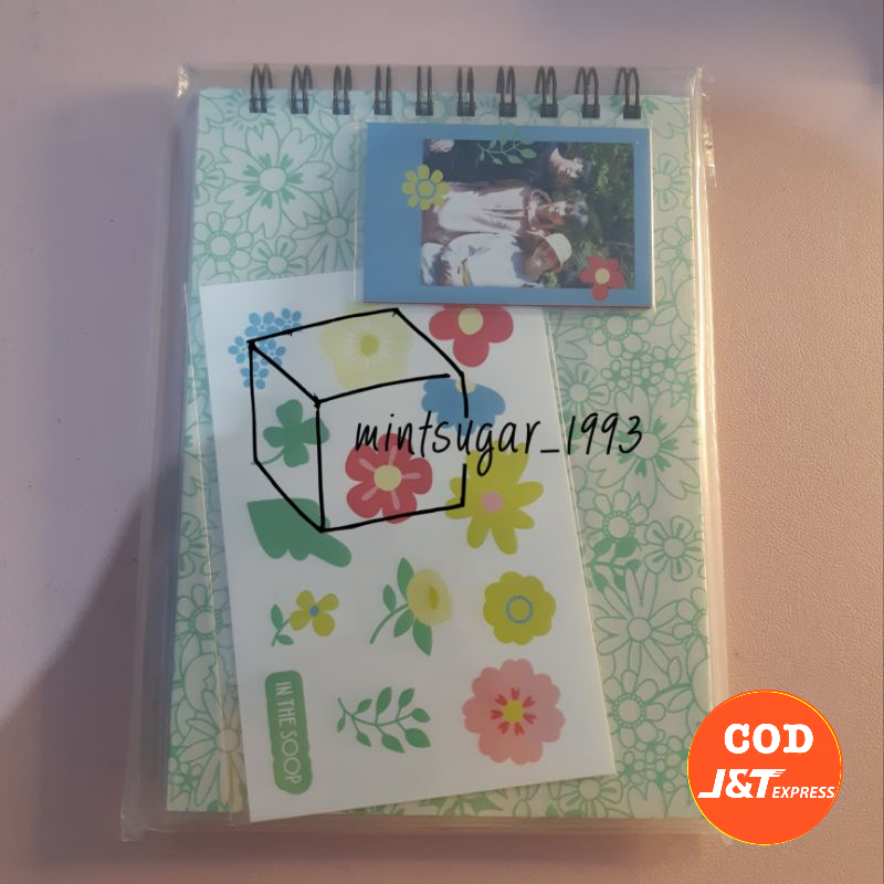 [ READY STOCK SEALED ] Photocard Set & Note Album from In The SOOP Seventeen official merch ITS 1 di