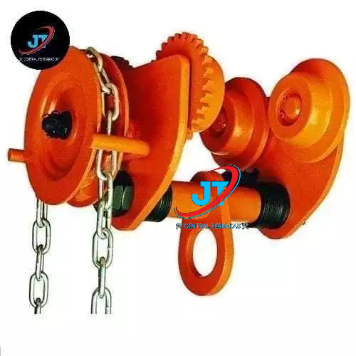 Gear Troli Hoist Takel 500KG Geared Trolley 500 Kg Chain Blok Katrol Manual