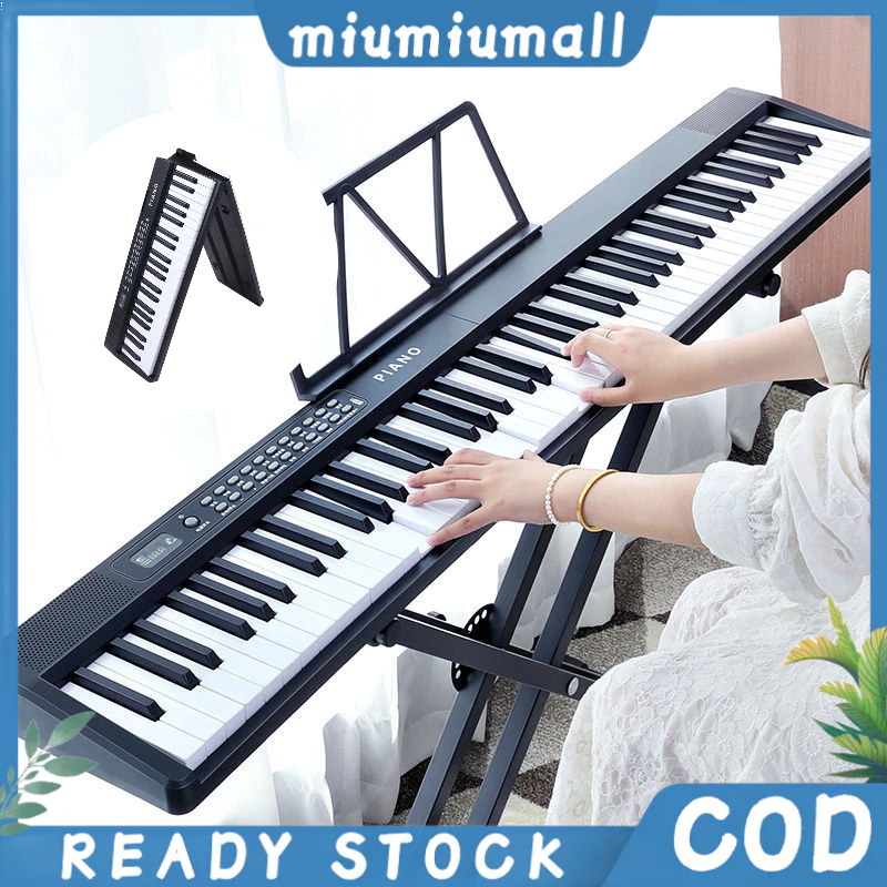 MURAH CODpiano lipat 88 tuts folding piano 88-key smart electric piano 88-key bluetooth portable