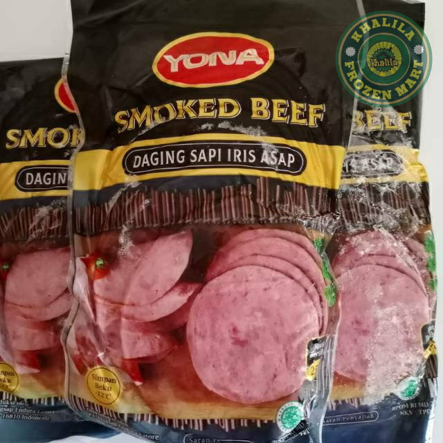 

YONA SMOKED BEEF DAGING ASAP SAPI KEMASAN 250 GRAM