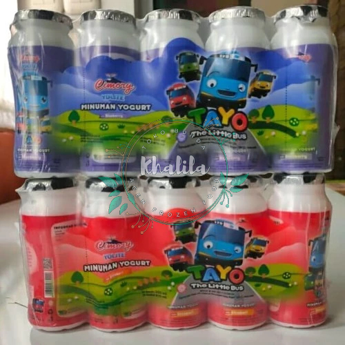 

Cimory Yogurt Drink Edisi Tayo Minuman Yoghurt Rasa Buah 65 ml 1 Pack Isi 5 Botol