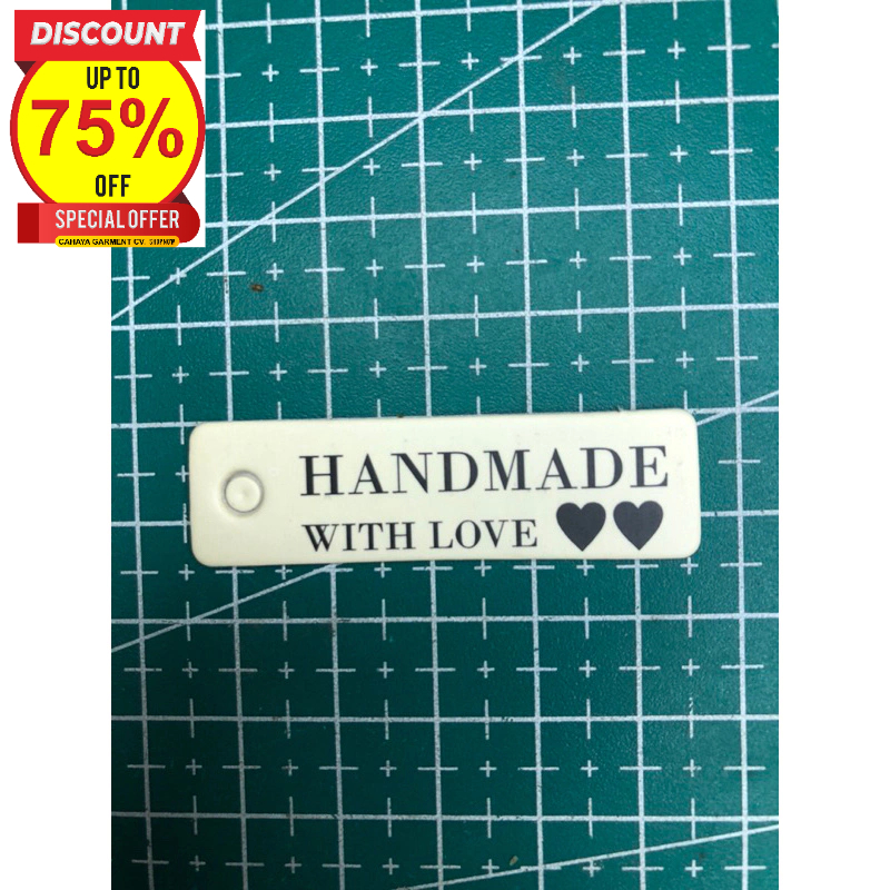 

ORIGINAL HANDMADE TAG HANGTAG PREMIUM CO 1X DIKIRIM 600PCS