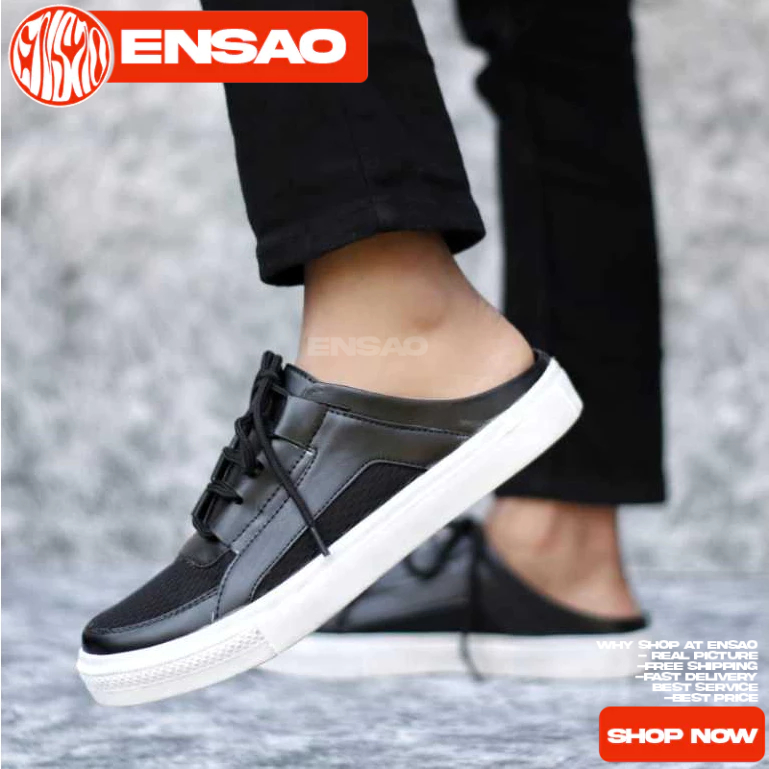 Sepatu Casual Slop Sneakers Pria