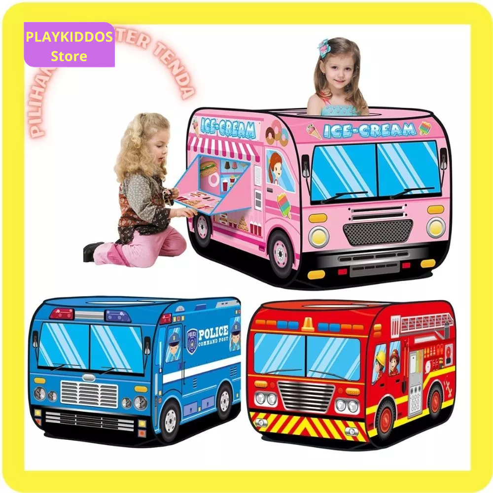Tenda Anak Karakter Tenda Anak Outdoor Indroor Tenda Camping Tenda Tema Mobil Anak