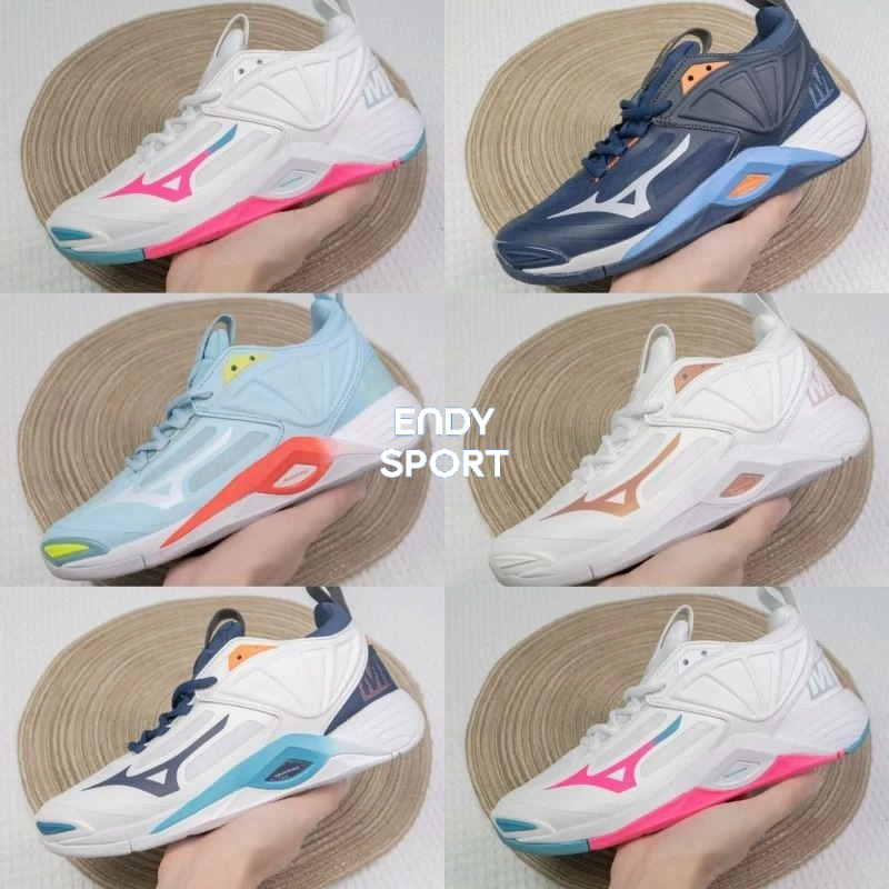 Mizuno Wave Momentum 2 Grade Ori Free Kaos Kaki women cewek Sepatu voli volly