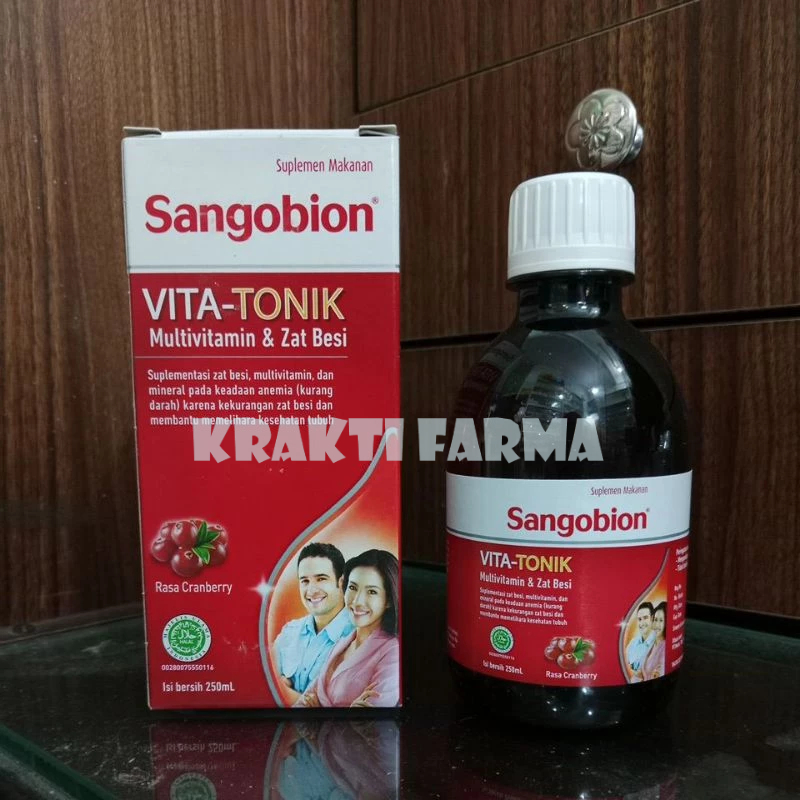 Sangobion Vitatonik Syrup 250ml/400ml