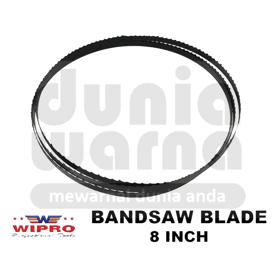WIPRO Mata Gergaji Band Saw/Bandsaw 8 Inch, Bisa Untuk Merk Lain: NRT, MODERN, RYU, WIPRO JDD200