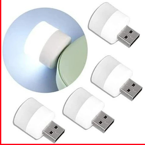 Lampu USB mini Led eye bulat emergency Lamp Darurat portable cahaya penerang cocok untuk Tidur Baca 