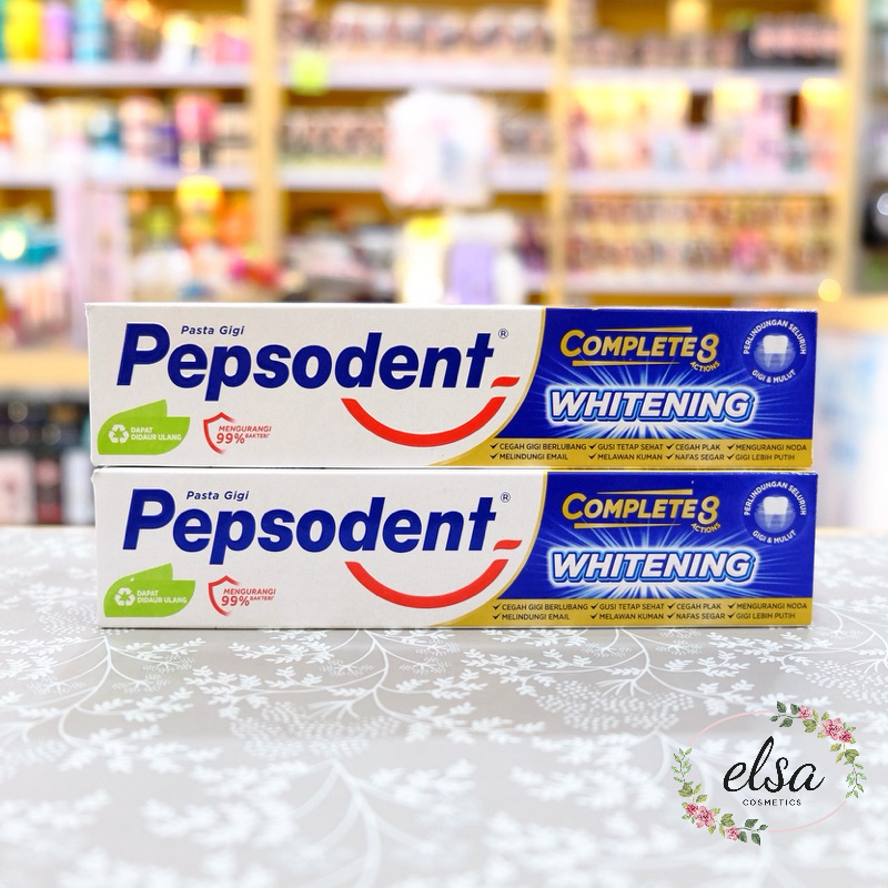 Pepsodent Complete 8 Whitening 190gr