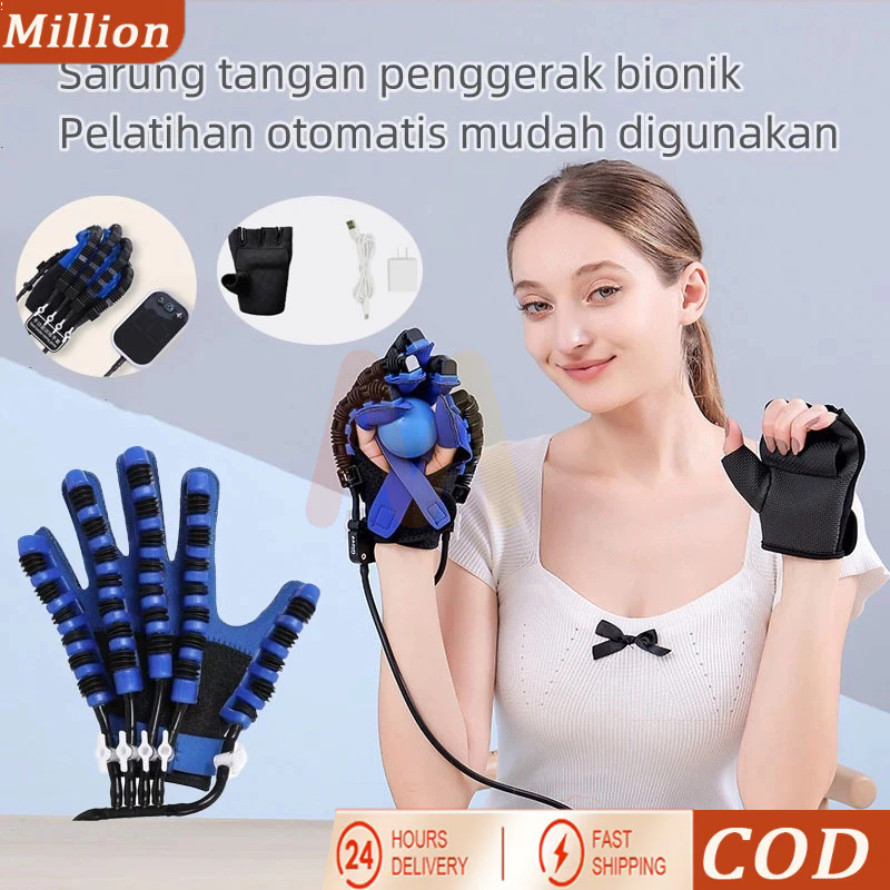 【COD】Sarung Tangan Robot Rehabilitasi/ Terapi Pemulihan Jari / terapi stroke, Stroke Finger Training