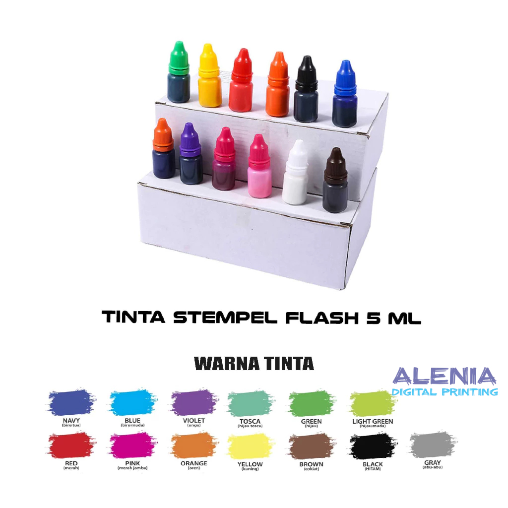 

Isi Ulang Tinta Stempel 5 Ml / Reffil Stempel Otomatis/Flash