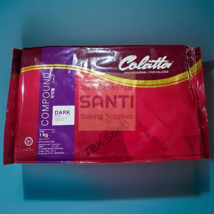 

Colatta | Dark Compound Chocolate Compound | 1 Kg