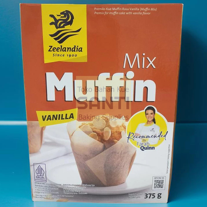 

Zeelandia | Muffin Mix Tepung Premiks | 375 Gram