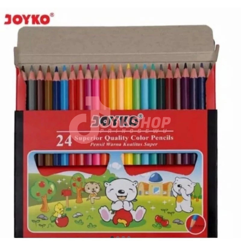 

pensil warna panjang JOYKO isi 24pcs