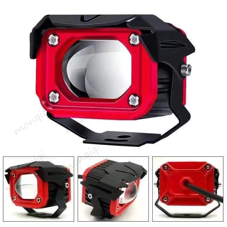 Baru Lampu Sorot Mobil Motor Led 4D Laser D6K Kotak Putih Kuning High Low Shopee