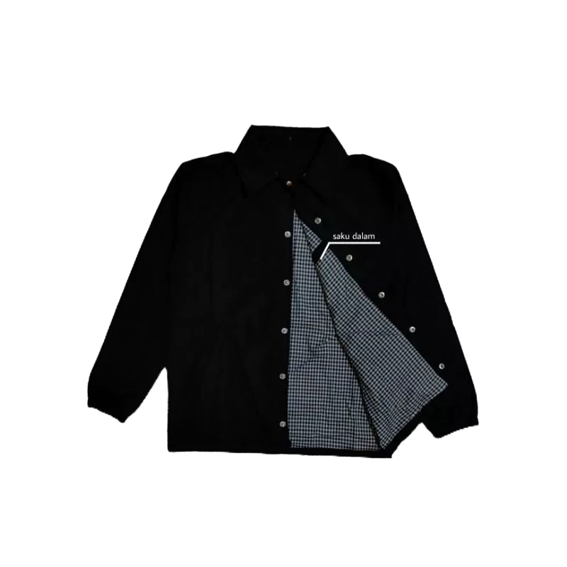 Jaket Coach Polos Motor Riding Touring Pria Wanita Keren Distro Terbaru 2024