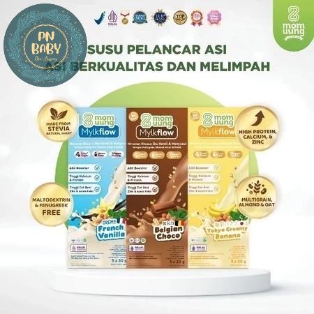 MOM UUNG SUSU MYLKFLOW PELANCAR ASI - SUSU PELANCAR ASI MOM UUNG