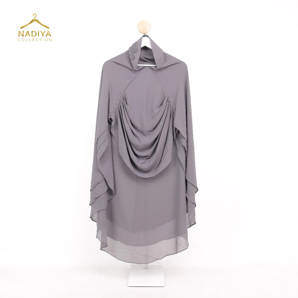 Baiti Khimar - Khimar Shafira Syari Ceruty Premium by Nadiya