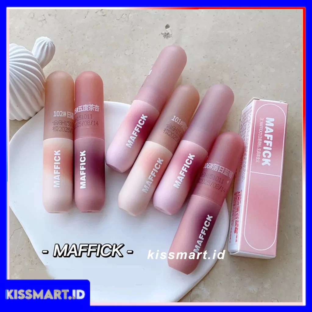 Velvet Matte MAFFICK Lipstick  WaterProof Lip Cream Lipstik Clay XX086