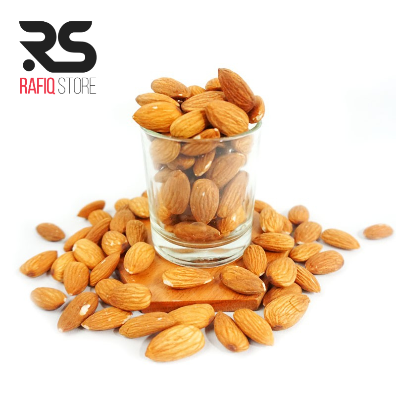 

Kacang Almond Kupas 100 Gram | Almond Kupas Utuh