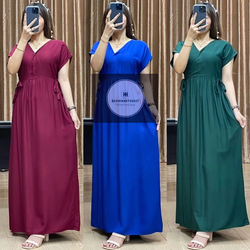 DASTER VERA LONG DRESS - BUSUI DASTER KIMONO RAYON TWILL