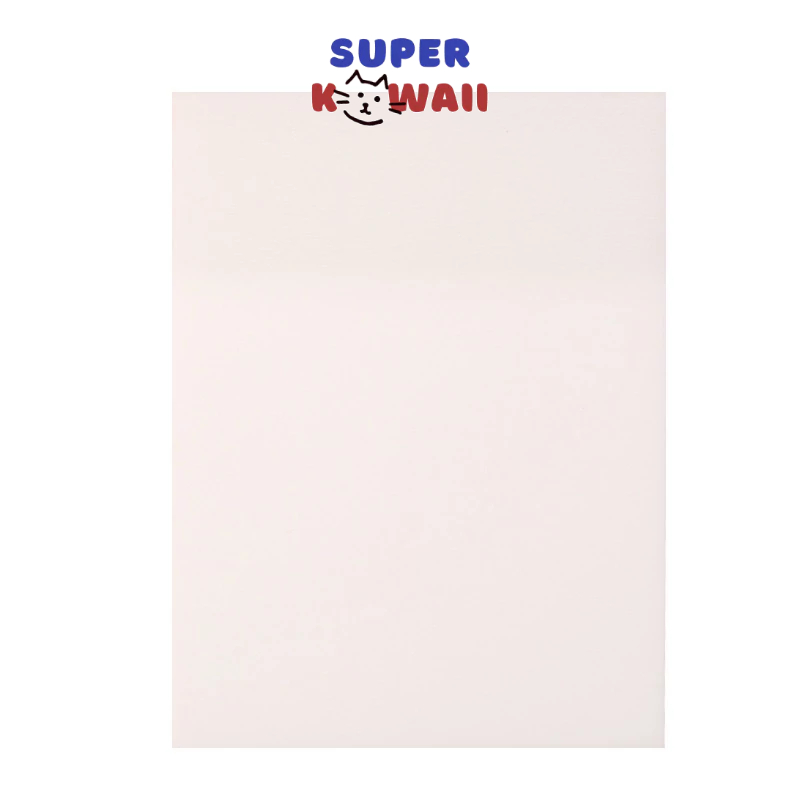 

Super Kawaii - [SK43] sticky note transparan plastik / sticky notes transparant waterproof tahan air