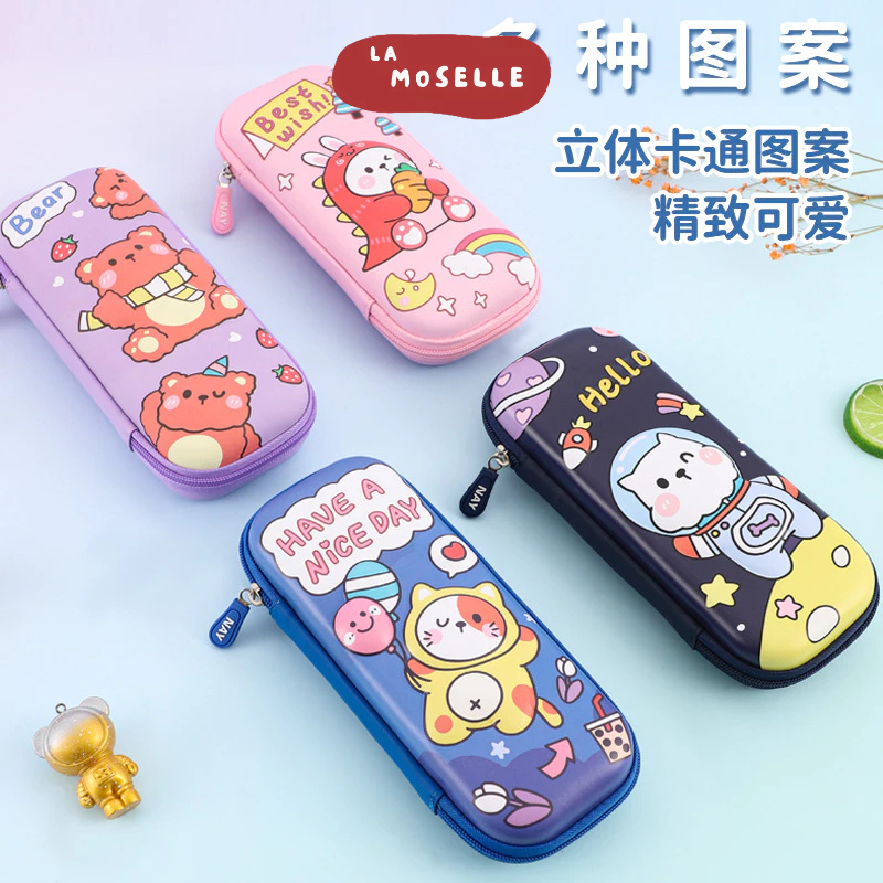 

La Moselle -[SK63] Tempat Pensil anak sekolah 3d jepang japanese pencil case kartun cartoon animal karakter lucu