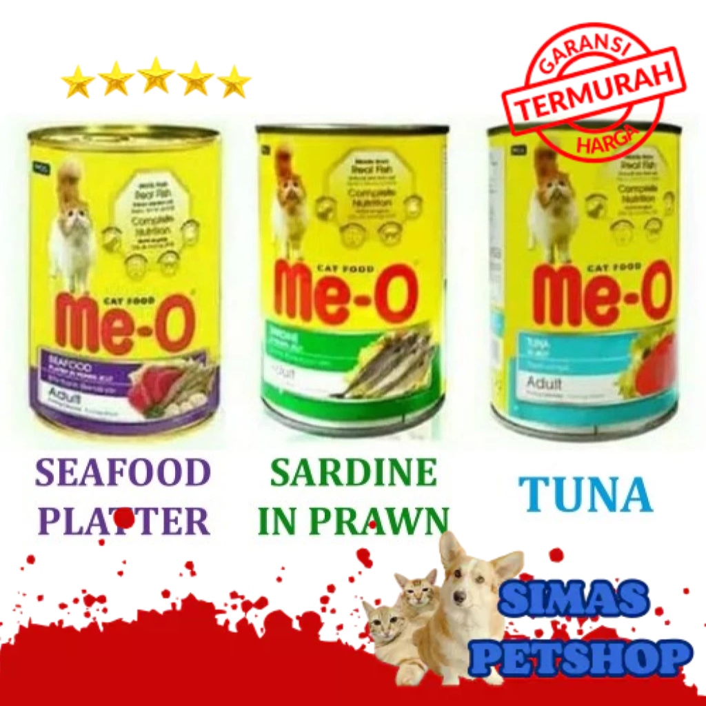 Meo Kaleng Adult 400g | Makanan basah untuk kucing dewasa