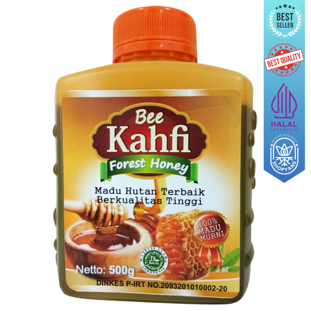 

Bee Kahfi madu hutan asli 500gram madu murni curah hutan riau