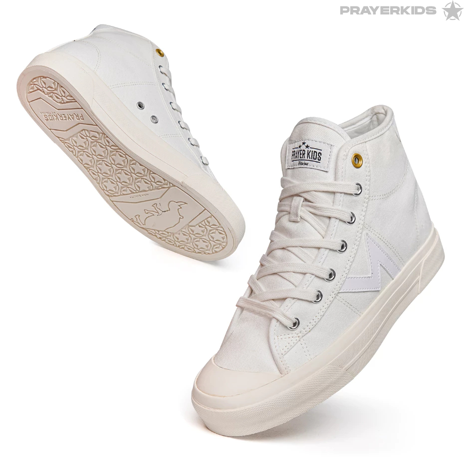 Prayer kids - Sepatu Unisex Kecot 2 High Off White