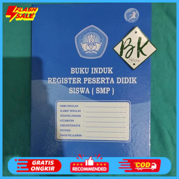 

SALE BUKU INDUK SISWA SMP K13 Termurah