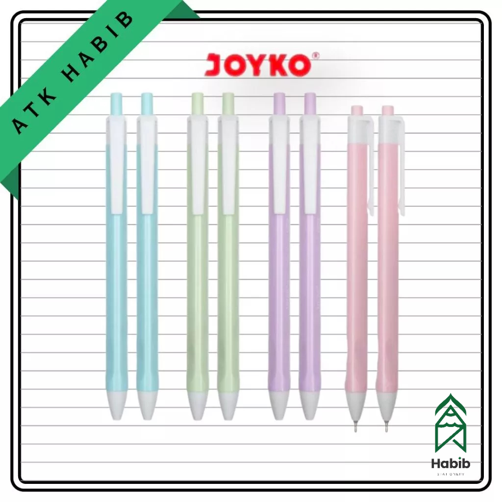 

Pulpen Joyko BP-342 Vokus PTL - 0.7 mm