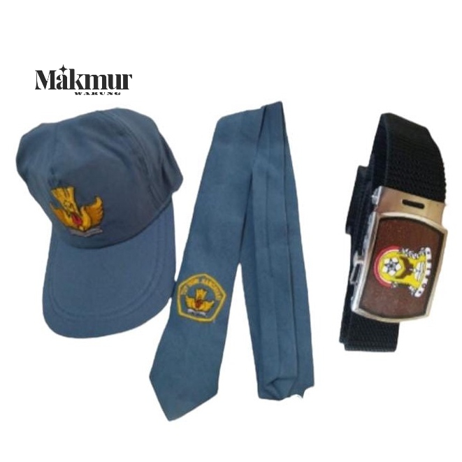 PAKET HEMAT TOPI DASI SABUK SMA // PERLENGKAPANA SEKOLAH SMA