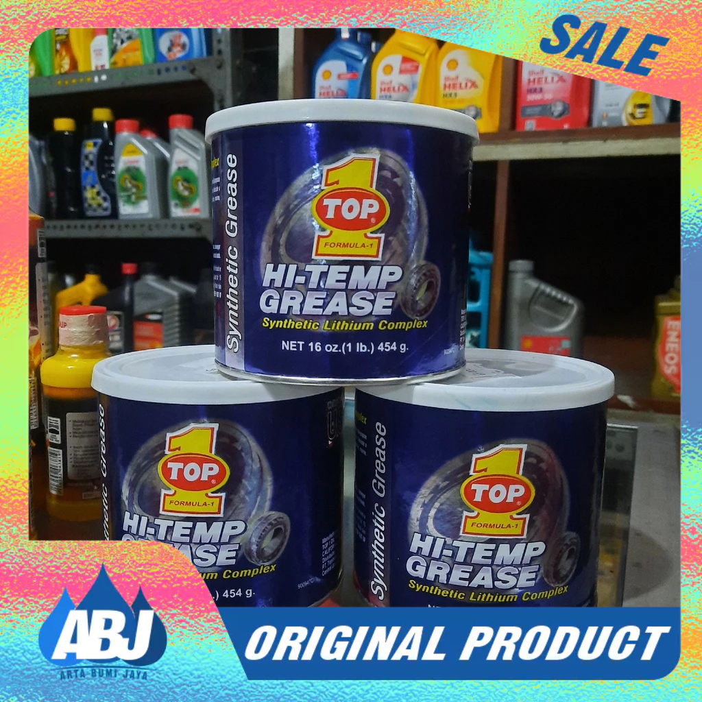 Paslin/Grease Top 1 Hi-Temp Synthetic Biru 454gr